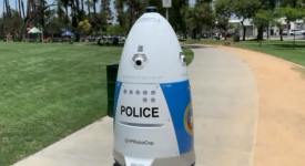 В Хантингтон-Парке HP RoboCop начал выписывать штраф и искать правонарушителей