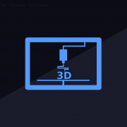 Изображение логотипа 3D-печати